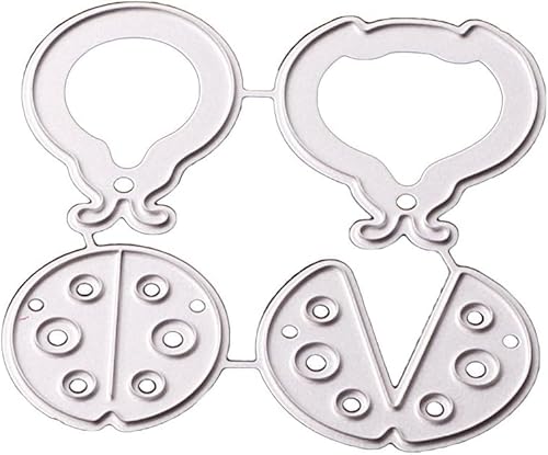 Silberne Marienkäfer-Stanzschablone, Metall-Stanzbögen, Stanzschablone für Scrapbooking, Karten, Tischkarten, Geburtstag, Scrapbooking, Stanzformen Silberne Marienkäfer-Stanzschablone, Metall-Stanzbögen, Stanzschablone für Scrapbooking, Karten, Tischkarten, Geburtstag, Scrapbooking, Stanzformen von Rosojodg
