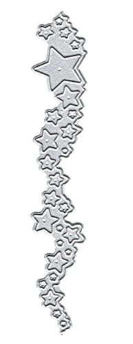 Rosojodg Silberne Stanzformen, Stern-Metall-Stanzschablonen, 1 cm, DIY, Scrapbooking, Dekoration, Stanzform Rosojodg Silberne Stanzformen, Stern-Metall-Stanzschablonen, 1 cm, DIY, Scrapbooking, Dekoration, Stanzform von Rosojodg