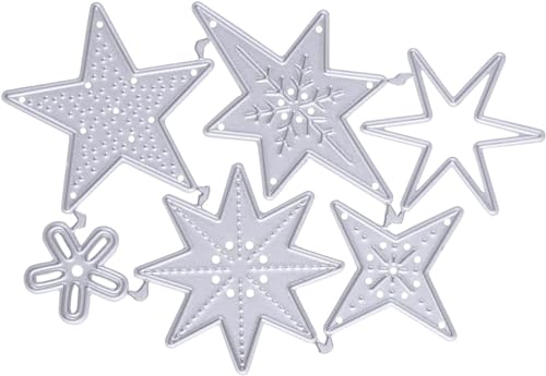 Rosojodg Stanzschablone für Scrapbooking, Sterne, Stanzformen Rosojodg Stanzschablone für Scrapbooking, Sterne, Stanzformen von Rosojodg