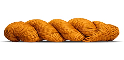 Rosy Green Wool Lovely Merino Treat Farbe 102 Sonnenblume, Bio Merinowolle GOTS zertifizierte Biowolle zum Stricken oder Häkeln für Nadelstärke 3,5-4,5 mm von Rosy Green / theofeel