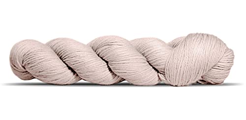 Rosy Green Wool Lovely Merino Treat Farbe 118 Sahne, Bio Merinowolle GOTS zertifizierte Biowolle zum Stricken oder Häkeln für Nadelstärke 3,5-4,5 mm von Rosy Green / theofeel