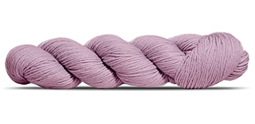 Rosy Green Wool Lovely Merino Treat Farbe 137 Puder, Bio Merinowolle GOTS zertifizierte Biowolle zum Stricken oder Häkeln für Nadelstärke 3,5-4,5 mm von Rosy Green / theofeel