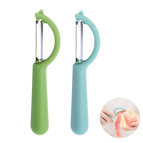 2 Stück Sparschäler, RosyFate Schäler, Schäler Streifen, Schäler Edelstahl, Schäler Gemüse, Schäler Keramik, Universalschäler Edelstahl, Universalschäler Set für Obst Gemüse 2 Stück Sparschäler, RosyFate Schäler, Schäler Streifen, Schäler Edelstahl, Schäler Gemüse, Schäler Keramik, Universalschäler Edelstahl, Universalschäler Set für Obst Gemüse von RosyFate