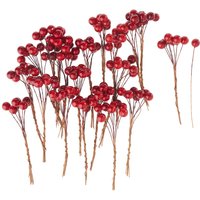 Rote Beeren Picks, glänzend von Othmar Decorations