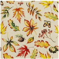 Serviette "Blätter Natur" Serviette "Blätter Natur" von HOME FASHION