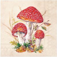 Servietten "Rote Fliegenpilze" Servietten "Rote Fliegenpilze" von Ihr