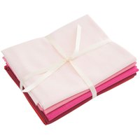 Stoffpaket Patchy Uni "Rosa-Rot" von stafil