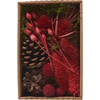 Trockenblüten Potpourri Set "Red" von Rot