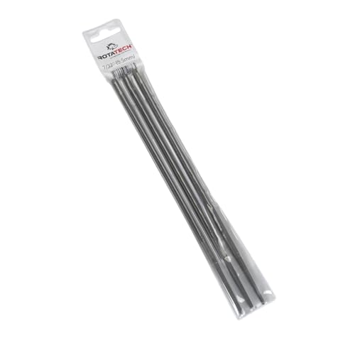 Rotatech 5,5 mm, 3 Stück Kettensägenfeilen zum Schärfen von 3/8 Zoll oder 0,404 Kettensägeketten. Rotatech 5,5 mm, 3 Stück Kettensägenfeilen zum Schärfen von 3/8 Zoll oder 0,404 Kettensägeketten. von Rotatech