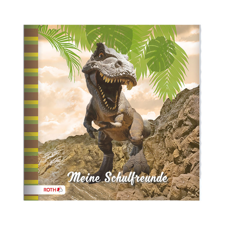 Freundebuch Tyrannosaurus, Gebunden von Roth, Lichtentanne-Stenn