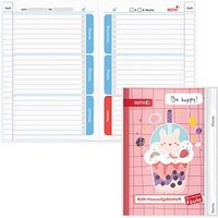 ROTH Hausaufgabenheft Bubble Tea für clevere Faule liniert A5 ohne Rand, 104 Blatt ROTH Hausaufgabenheft Bubble Tea für clevere Faule liniert A5 ohne Rand, 104 Blatt von Roth