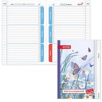 ROTH Hausaufgabenheft Calm Butterfly für clevere Faule liniert A5 ohne Rand, 104 Blatt ROTH Hausaufgabenheft Calm Butterfly für clevere Faule liniert A5 ohne Rand, 104 Blatt von Roth
