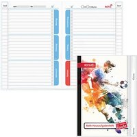 ROTH Hausaufgabenheft Fußball für clevere Faule liniert A5 ohne Rand, 104 Blatt ROTH Hausaufgabenheft Fußball für clevere Faule liniert A5 ohne Rand, 104 Blatt von Roth
