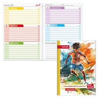 ROTH Hausaufgabenheft Fußballer Klipp & Klar liniert A5 ohne Rand, 96 Blatt ROTH Hausaufgabenheft Fußballer Klipp & Klar liniert A5 ohne Rand, 96 Blatt von Roth