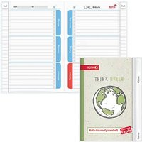 ROTH Hausaufgabenheft Think Green für clevere Faule liniert A5 ohne Rand, 104 Blatt ROTH Hausaufgabenheft Think Green für clevere Faule liniert A5 ohne Rand, 104 Blatt von Roth