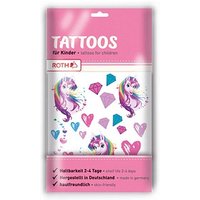 ROTH Klebetattoo Einhornportrait verschiedene Motive, 32 Etiketten ROTH Klebetattoo Einhornportrait verschiedene Motive, 32 Etiketten von Roth