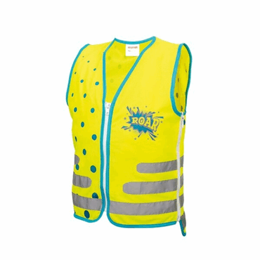 Roth Kinder-Warnweste ReflActions Roar - gelb. von Roth
