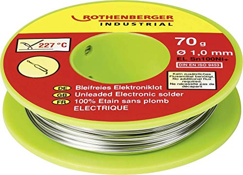 ROTHENBERGER Industrial Bleifreies Elektroniklot 70g, 1000002349 von Rothenberger