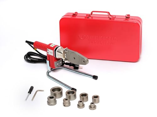 ROTHENBERGER Industrial 10teiliges Muffenschweißgerät inkl. Muffen (20 mm, 25 mm, 32 mm, 40 mm) im Koffer | Schweißgerät für Rohre, Muffen und Formstücke | bis 260°c | 36051 ROTHENBERGER Industrial 10teiliges Muffenschweißgerät inkl. Muffen (20 mm, 25 mm, 32 mm, 40 mm) im Koffer | Schweißgerät für Rohre, Muffen und Formstücke | bis 260°c | 36051 von Rothenberger