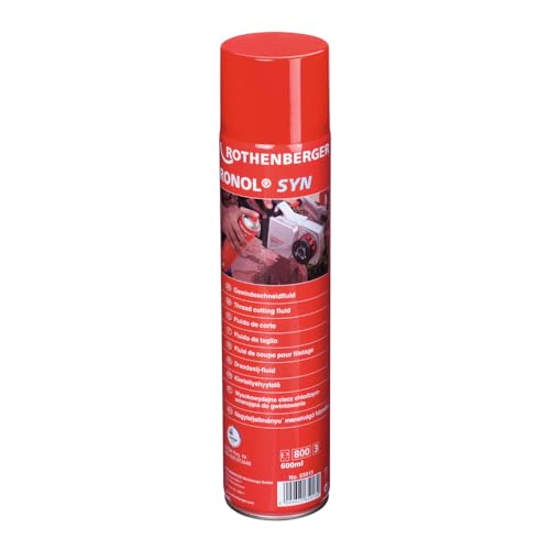 ROTHENBERGER Industrial Hochleistungs Gewindeschneidfluid 600 ml / 1 Stück/Gewindeschneidmittel/Gewindeschneidpaste/Bohrpaste/Schmiermittel/Schmierstoff 65013 ROTHENBERGER Industrial Hochleistungs Gewindeschneidfluid 600 ml / 1 Stück/Gewindeschneidmittel/Gewindeschneidpaste/Bohrpaste/Schmiermittel/Schmierstoff 65013 von Rothenberger