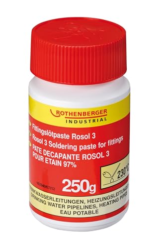 ROTHENBERGER Industrial Rosol 3, Fittingslötpaste, 250 g, 045225E von Rothenberger