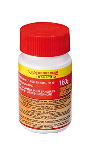 ROTHENBERGER Industrial Flussmittelpaste LP5 für Installationen mit Kupferrohren, 160g - 035610E ROTHENBERGER Industrial Flussmittelpaste LP5 für Installationen mit Kupferrohren, 160g - 035610E von Rothenberger