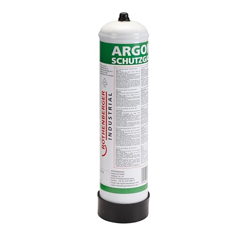 ROTHENBERGER Industrial 100 Prozent Argon | 1 x Schutzgas-Stahl-Einwegflasche 950 ml | Fülldruck 60 bar dadurch 57 Liter Argon | M 10 x 1 | MIG Schweißen 35775 ROTHENBERGER Industrial 100 Prozent Argon | 1 x Schutzgas-Stahl-Einwegflasche 950 ml | Fülldruck 60 bar dadurch 57 Liter Argon | M 10 x 1 | MIG Schweißen 35775 von Rothenberger