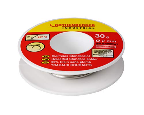 ROTHENBERGER Industrial Bleifreies Standardlot 30G, Silber, 1000002353 von Rothenberger