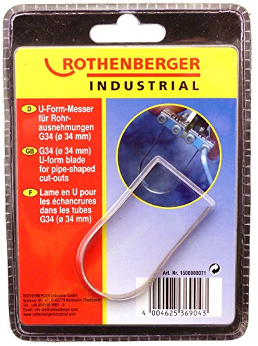 ROTHENBERGER Industrial Schneidemesser für Rohre bis Durchmesser 34mm, 1500000071 von Rothenberger