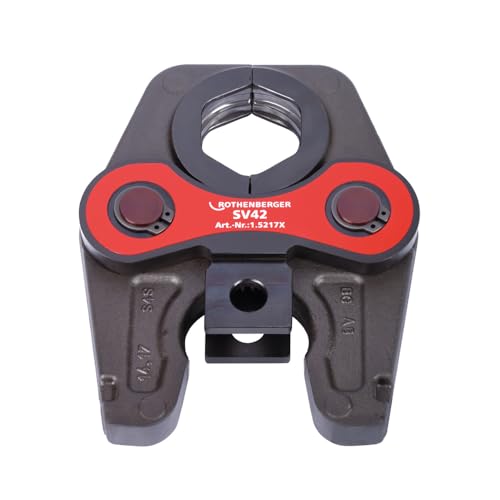 ROTHENBERGER Pressbacke Standard, SV Pressbacken Kontur, 42mm Arbeitsbereich Durchmesser | 015217X | Pressbacke, Pressmaschine, Pressbackenset ROTHENBERGER Pressbacke Standard, SV Pressbacken Kontur, 42mm Arbeitsbereich Durchmesser | 015217X | Pressbacke, Pressmaschine, Pressbackenset von Rothenberger