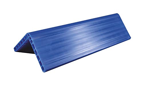 (10x) Kantenschutzwinkel 1.200 mm – Blau | 120 x 120 x 12 mm | Kantenschoner aus PE-Kunststoff | bruchfest, formstabil & kältebeständig – für Ladungssicherung mit Zurrgurten von Rothschenk