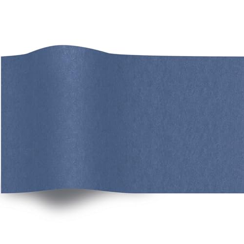 Seidenpapier 50x70cm Dunkelblau - Seidenpapier Dunkelblau - Verpackungsmaterial - Seidenpapier zum verpacken - Geschenkpapier decoupage von Rotim.nl