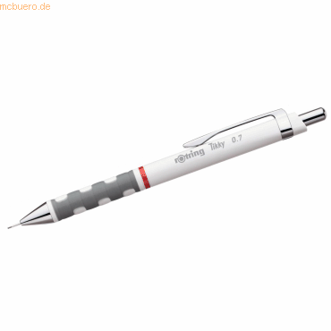 Rotring Feinminenbleistift Tikky 0,7mm HB weiß von Rotring