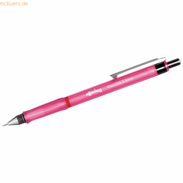 12 x Rotring Feinminenstift Visuclick 0,5 2B pink von Rotring