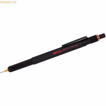 Rotring Feinminenbleistift 800+ 0,7mm HB matt schwarz von Rotring