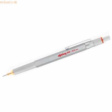 Rotring Feinminenbleistift 800 0,5mm HB silber von Rotring