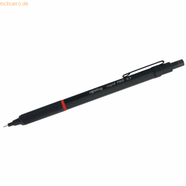 Rotring Feinminenbleistift rapid Pro 0,5mm HB matt schwarz von Rotring