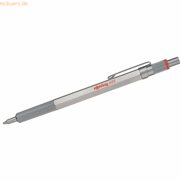 Rotring Kugelschreiber 600 M silber Rotring Kugelschreiber 600 M silber von Rotring