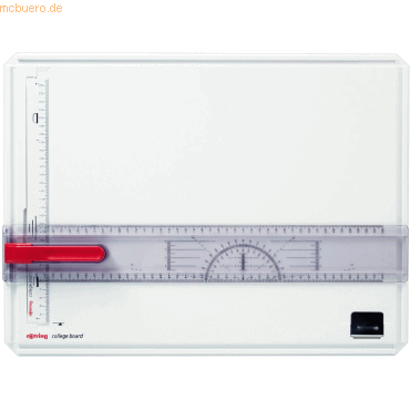 Rotring Zeichenplatte Collegeboard A3 Kunststoff weiß von Rotring