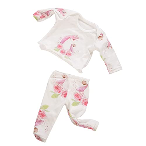 Rouloudun Doll Pyjamas Anzug 18 Zoll Mädchen Puppe Alpaka Thema Pyjamas Fashion Dolls Kleider Kleidung Mini Casual Outfit Kinder Spielzeuganzug Anzug Rouloudun Doll Pyjamas Anzug 18 Zoll Mädchen Puppe Alpaka Thema Pyjamas Fashion Dolls Kleider Kleidung Mini Casual Outfit Kinder Spielzeuganzug Anzug von Rouloudun