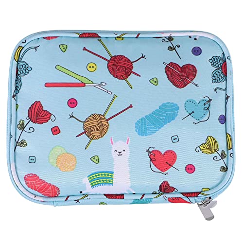 Roundsky Leere Stricknadeln Etui Speicher Organizer Aufbewahrungs Tasche für Rundstricknadeln und ZubehöR Kit Tasche von Roundsky