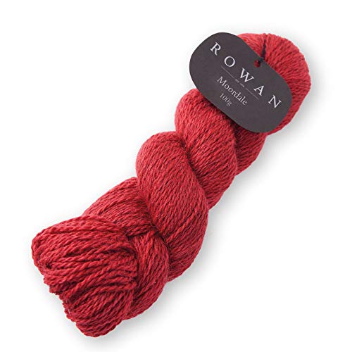 Rowan Moordale color 20, typisch britische Wolle aus Wolle und Alpaka zum Stricken oder Häkeln, 100 Gramm, 9802220 von Rowan / theofeel