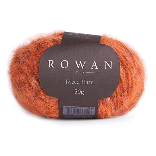 Rowan Tweed Haze color 557, Tweedwolle, edles Mischgarn aus Kid Mohair und superfine Alpaka zum Stricken oder Häkeln, 9802242 von Rowan / theofeel
