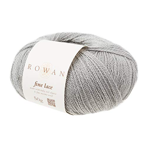 Rowan 9802140-00950 Handstrickgarn, 80% Alpaka, 20% Wolle, Pigeon, onesize, 50 Gramm von Rowan
