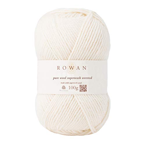 Rowan 9802170-00102 Handstrickgarn, 100% Wolle, Soft Cream, onesize Rowan 9802170-00102 Handstrickgarn, 100% Wolle, Soft Cream, onesize von Rowan