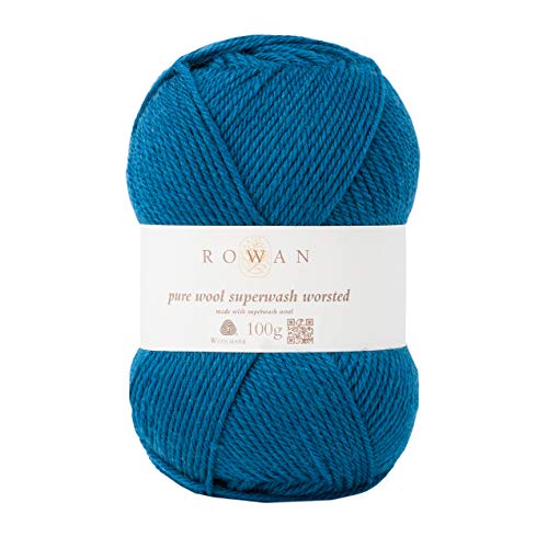Rowan 9802170-00144 Handstrickgarn, 100% Wolle, Mallard, OneSize von Rowan