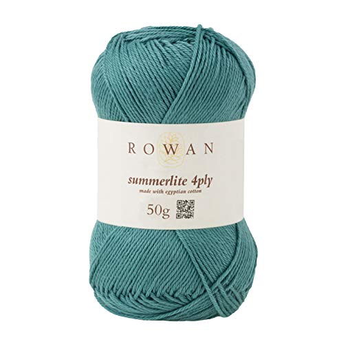 Rowan 9802179-00433 Handstrickgarn, 100% Baumwolle, Aqua, OneSize Rowan 9802179-00433 Handstrickgarn, 100% Baumwolle, Aqua, OneSize von Rowan