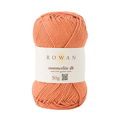 Rowan 9802191-00456 Handstrickgarn, 100% Baumwolle, Cantaloupe, OneSize von Rowan