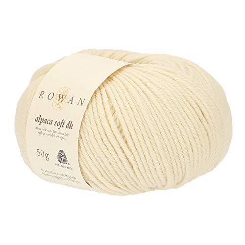 Rowan 9802210-00221 Handstrickgarn, 70% Schurwolle, 30% Alpaka, Off White, onesize Rowan 9802210-00221 Handstrickgarn, 70% Schurwolle, 30% Alpaka, Off White, onesize von Rowan