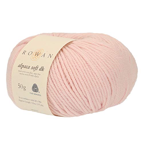 Rowan 9802210-00223 Handstrickgarn, 70% Schurwolle, 30% Alpaka, Blossom, onesize von Rowan